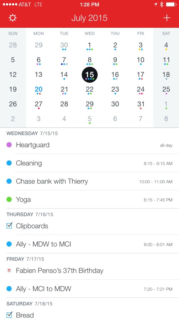 Fantastical 2 for iPhone