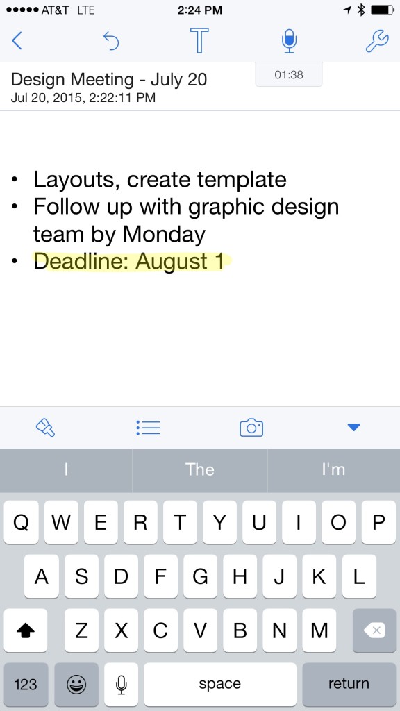 Notability for iPhone