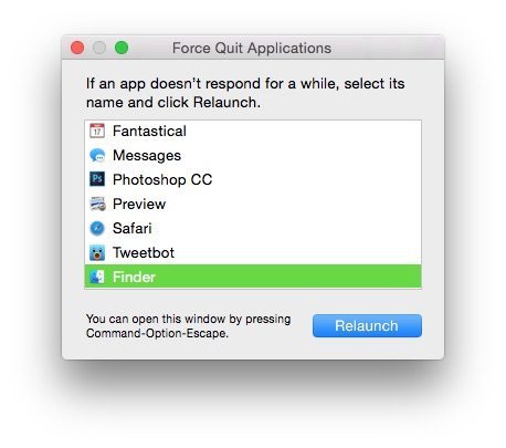 How to force quit an app on a Mac