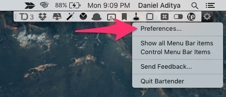 How to Declutter Menu Bar With Bartender