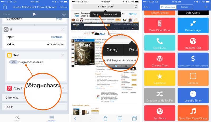 the easy way to make apple and amazon affiliate links