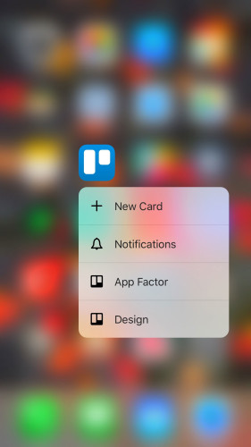 Best 3D Touch apps: Trello