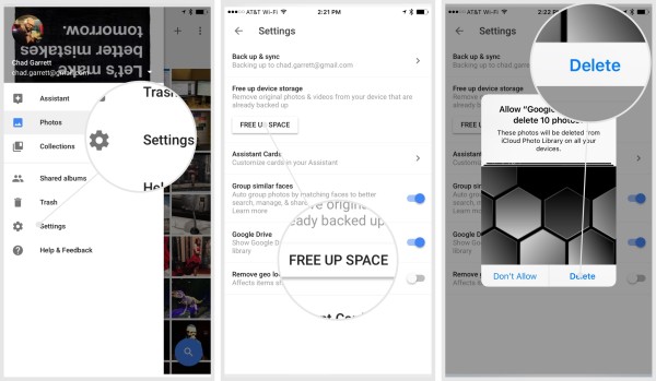 How to save space on your iPhone or iPad using Google Photos