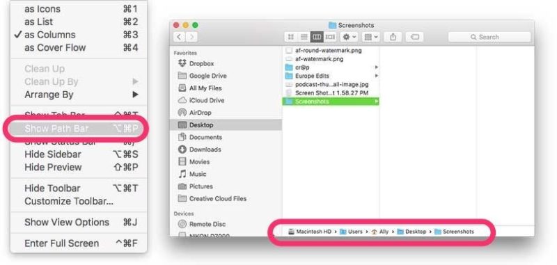 How to change where screenshots are stored on your Mac