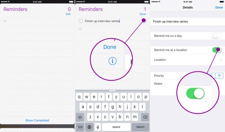 quick tips: how to set location based reminders