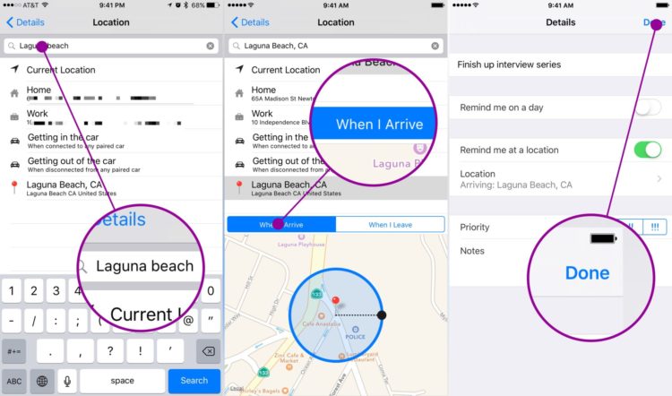 quick tips: how to set location based reminders