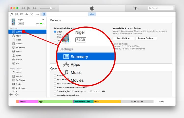 How to encrypt iPhone and iPad backups in iTunes