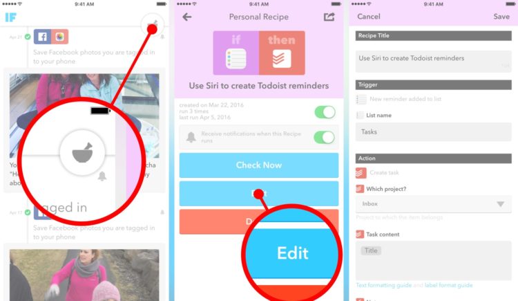 How to add Todoist tasks with Siri