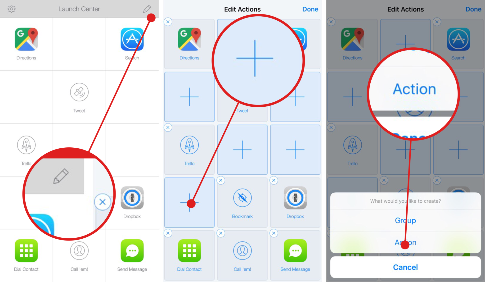 How to use Launch Center Pro to scan QR Code