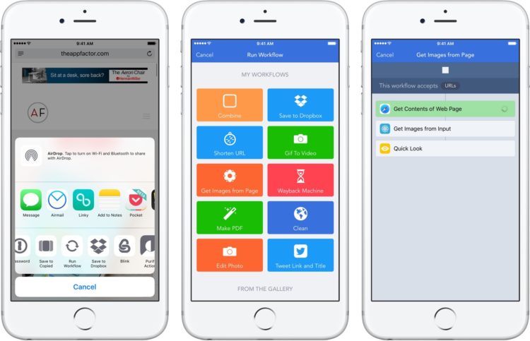 My most used iOS app extensions