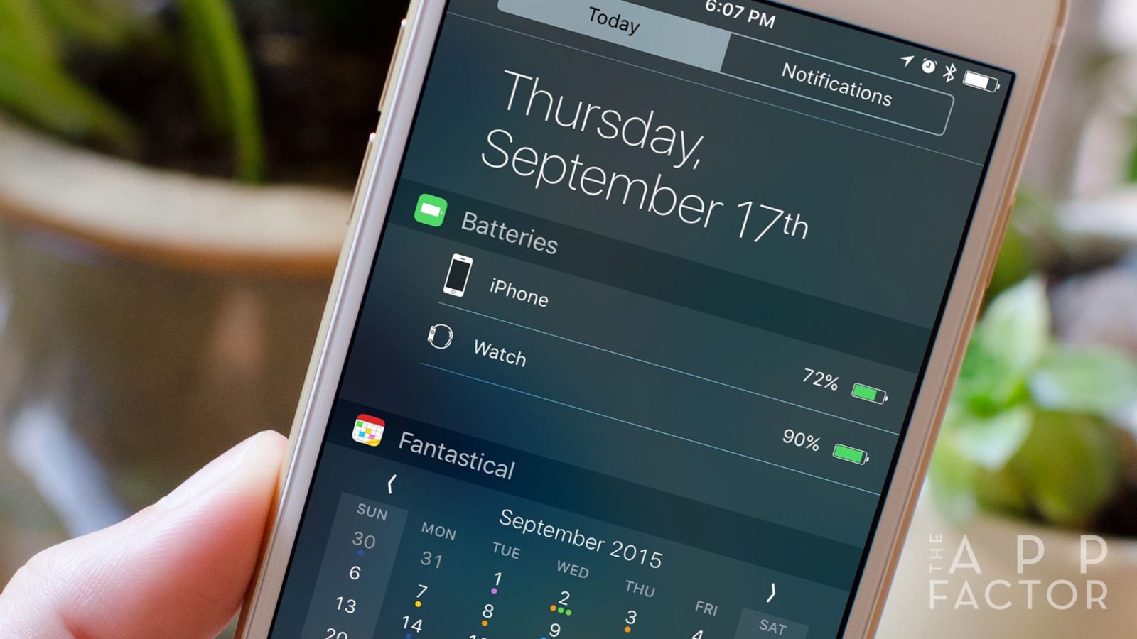 How to add the iOS 9 battery widget to Notification Center