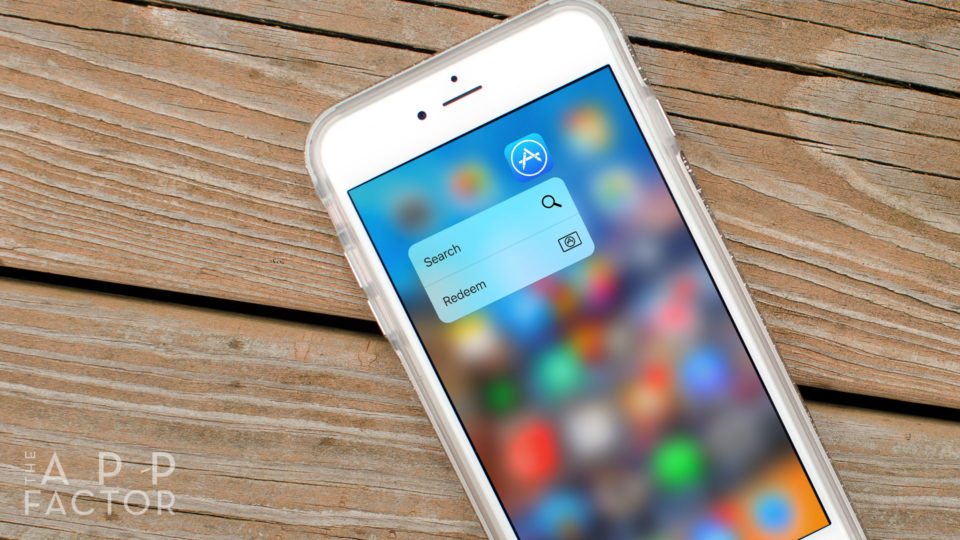 3D Touch tips: Redeem iTunes gift cards and promo codes faster