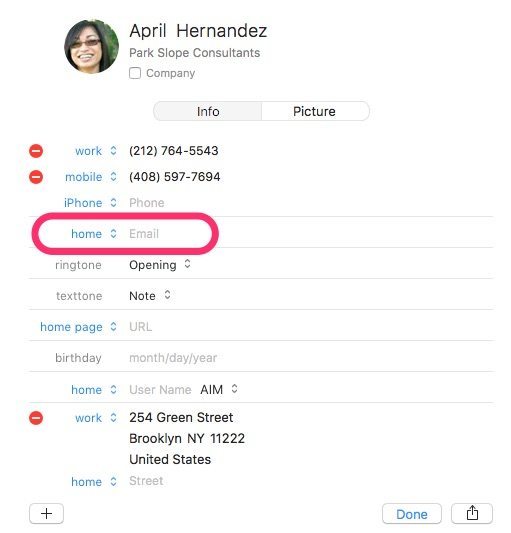 add_email_to_mac_card
