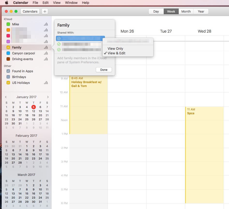 How to use family sharing to share calendars - The App Factor