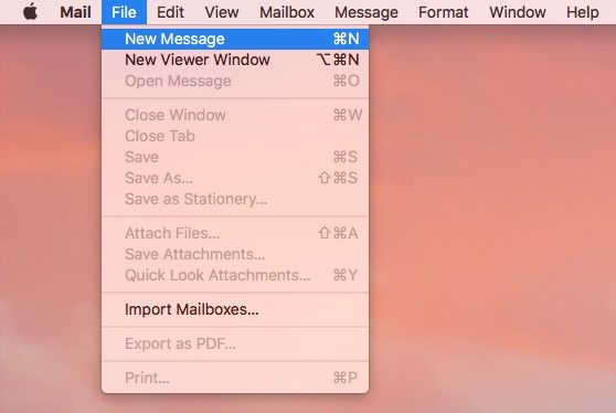 new-message-on-mac