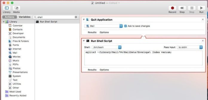 When you've finished Step 9, your workflow should look like this.