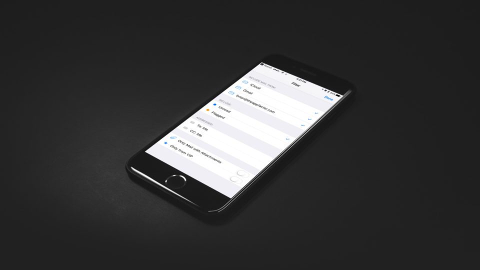 make sense of your inbox with filters in Mail